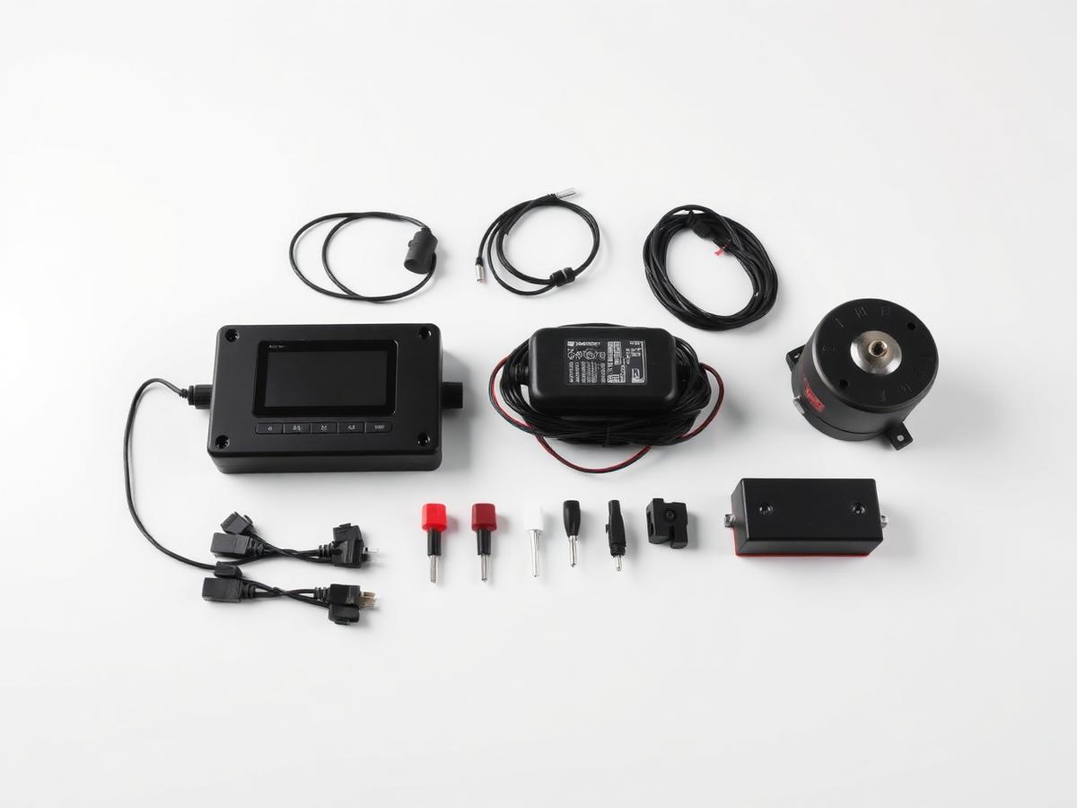 EV components including controller, charger and wiring connectors